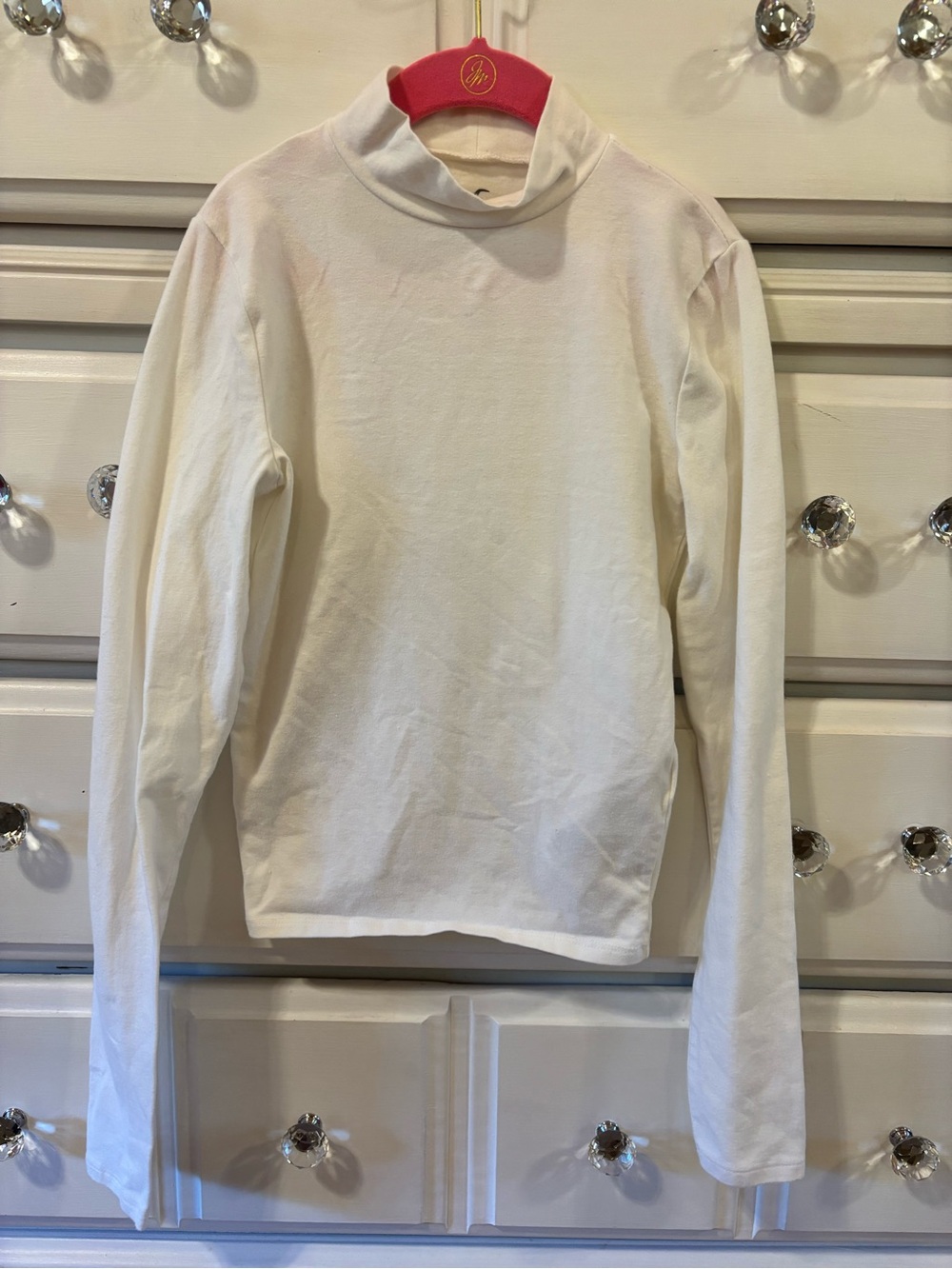 NWOT Women’s Long-Sleeve Mock Neck Top - White